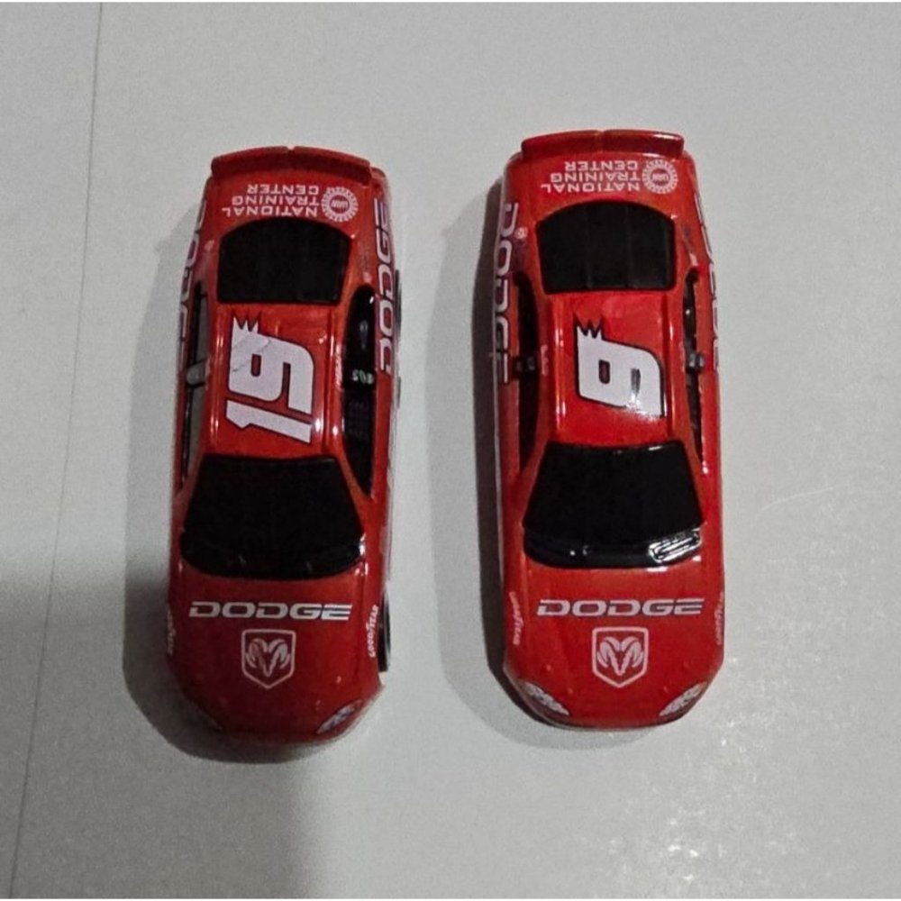 Vintage Lot of 2 NASCAR Dodge Intrepid National Training Center Die Cast 1:64 Ca